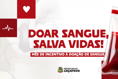 Junho Vermelho: Caçapava Incentiva a Doação de Sangue!