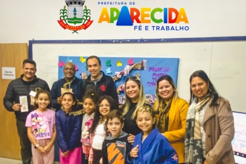 PROJETO LEITURA TEVE EVENTO EM ESCOLA MUNICIPAL