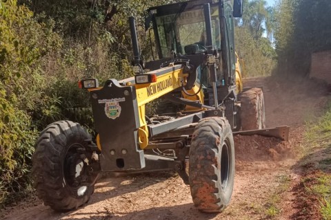 Prefeitura de Taubate inicia serviços de manutenção no Pinheirinho, na zona rural